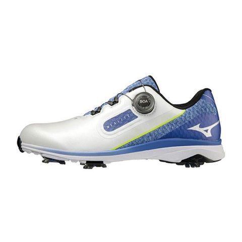Mizuno Nexlite Sl Boa Men’S Spiked Wd Golf Shoes “ White/Blue
